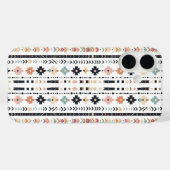 Rustikale einheimische ethnische Mudcloth-Ästhetik Case-Mate iPhone Hülle (Rückseite (Horizontal))