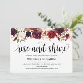 Rustikale Einladung (Stehend Vorderseite)