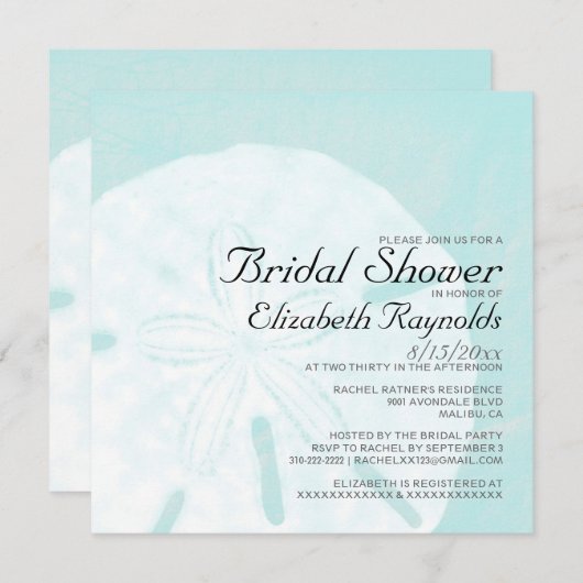 Rustikale Einladung (Vorne/Hinten)