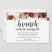 Rustikale Einladung (Vorderseite)