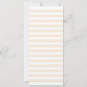 Rustikale Einladung (Rückseite)