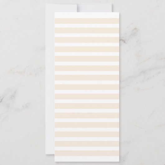 Rustikale Einladung (Rückseite)