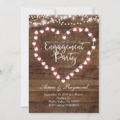 Rustikale Einladung (Vorderseite)