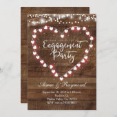 Rustikale Einladung (Vorne/Hinten)