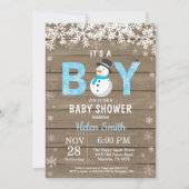 Rustikale Einladung (Vorderseite)