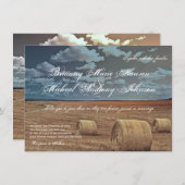 Rustikale Einladung (Vorne/Hinten)