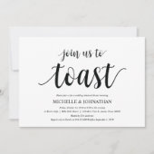 Rustikale Einladung (Vorderseite)