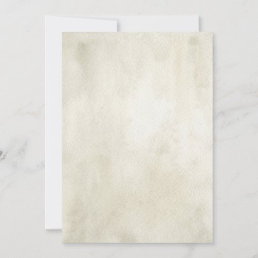 Rustikale Einladung Sonnenblume Hochzeit einladen (Rückseite)