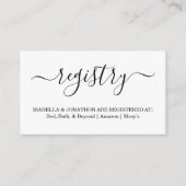 Rustikale Eintragung / Einladung (Vorderseite)