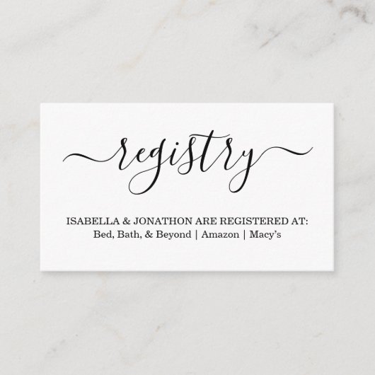 Rustikale Eintragung / Einladung (Vorderseite)