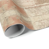 Rustikale, einzigartige Vintage Alte Zicke Naturst Geschenkpapier (Rolleneckpunkt)