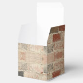 Rustikale, einzigartige Vintage Alte Zicke Naturst Geschenkschachtel (Geöffnet)