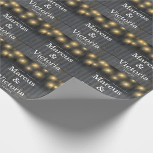 Rustikale Eisenhütte Geschenkpapier