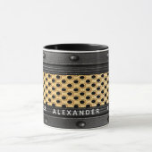 Rustikale eiserne industrielle Typ Männer Tasse (Zentrum)