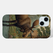 Rustikale Elche bohoboldes Waldgebiet Case-Mate iPhone Hülle (Rückseite (Horizontal))