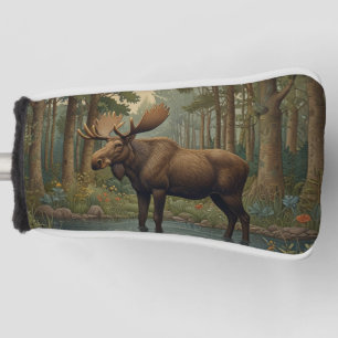 Rustikale Elche bohoboldes Waldgebiet Golf Headcover