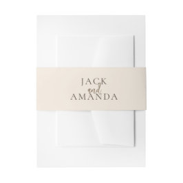 Rustikale Elegance Blumenzwiebeln Einladungsbanderole