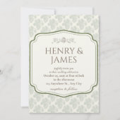 Rustikale Elegance Einladung (Vorderseite)