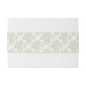 Rustikale Elegance Einladungsbanderole (Rückseitenbeispiel)