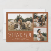 Rustikale Elegance Fossilienmuseum Monte San Giorg Dankeskarte (Vorderseite)