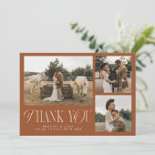 Rustikale Elegance Fossilienmuseum Monte San Giorg Dankeskarte (Stehend Vorderseite)