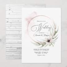 Rustikale Elegance Greenerity & Copper Wedding QR