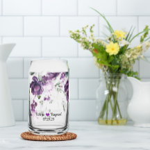 Rustikale Elegant Dark Lila Peonies