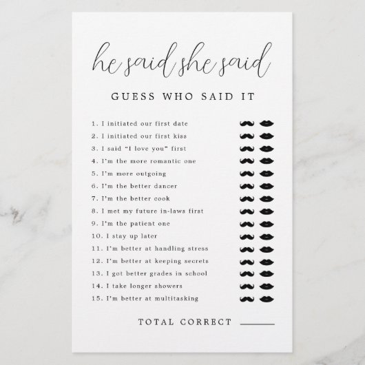 Rustikale Elegant sagte er sagte, sie sagte Brautp (Vorderseite)