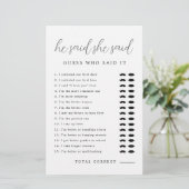 Rustikale Elegant sagte er sagte, sie sagte Brautp (Stehend Vorderseite)