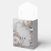 Rustikale, elegante 3D-Blumenhochzeit Geschenkschachtel (Geöffnet)