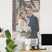 Rustikale, elegante 3D-Blumenhochzeit Poster (Heimbüro)