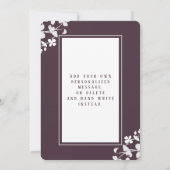 Rustikale Elegante Foto Ankündigung (Rückseite)