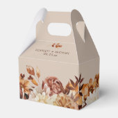 Rustikale Elegante Hochzeit im Herbst Geschenkschachtel (Vorderseite)