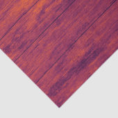 Rustikale Elegante Hütte Textur Orange Holzkörner Seidenpapier (Detail)