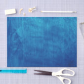 Rustikale Elegante Hütte Texture Blue Wood Grain Seidenpapier (Handwerk)