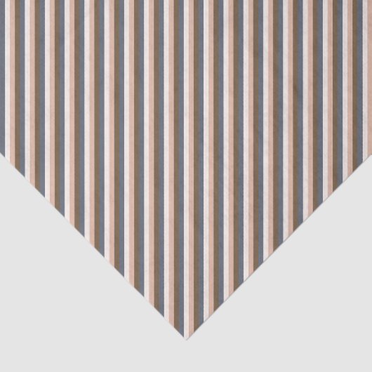 Rustikale, elegante Streifen hellrosa, dunkelgrün Seidenpapier (Ausschnitt)