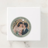 Rustikale Eleganz danke Foto Country Hochzeit Geschenkanhänger (Beispiel)