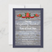 Rustikale Eleganz, Einladung zu Veranstaltungen (Vorderseite)