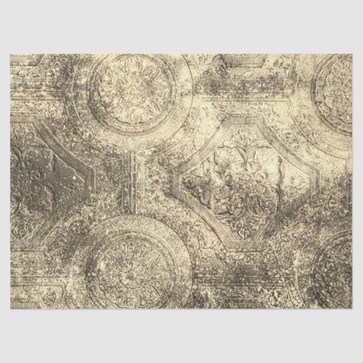 Rustikale Enttäuschung der alten Welt Seidenpapier (Vorderseite)