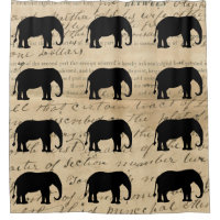 Rustikale Ephemera-Silhouette der 1840er Jahre