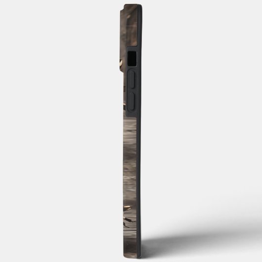 Rustikale Erdbeere Magnetphone Case (Rückseite / Links)