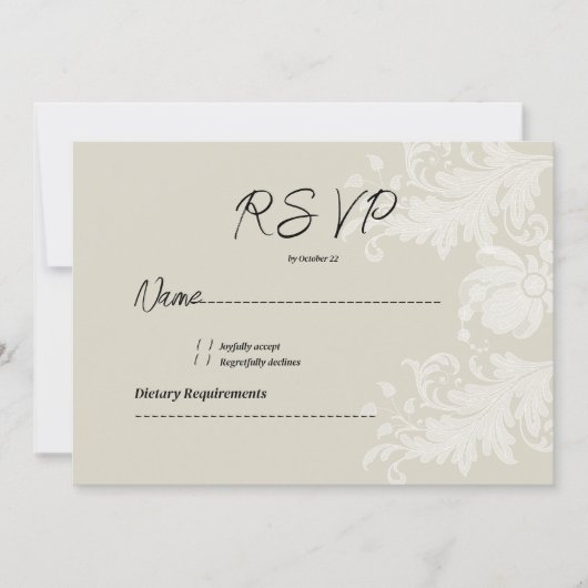 Rustikale erdblaue Blütenspitze UAWG Einladung (Vorderseite)