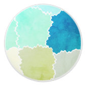 Rustikale Erde Keramikknauf (Vorderseite)