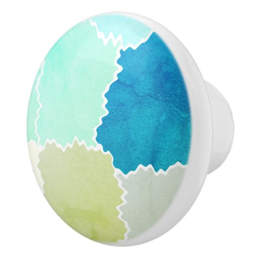 Rustikale Erde Keramikknauf (Rechts)