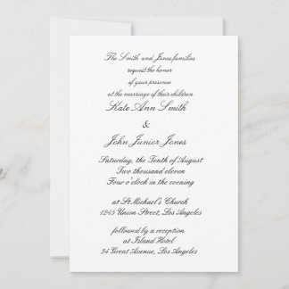 Rustikale erdige Hochzeitseinladungen Einladung