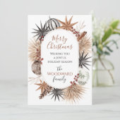 Rustikale Erdnähe Weihnachten (Stehend Vorderseite)