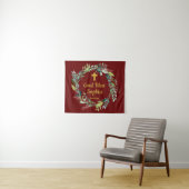 Rustikale erste Kommunion Hintergrund Dekorationen Wandteppich (Beispiel (Horizontal))