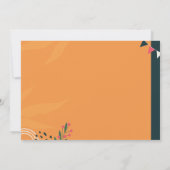 Rustikale Erwachsenenüberraschung 30. Geburtstag P Einladung (Rückseite)