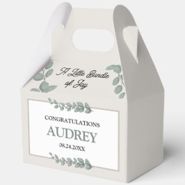 Rustikale Eukalyptus 13cm b x 8cm t x 16,5cm h Geschenkschachtel