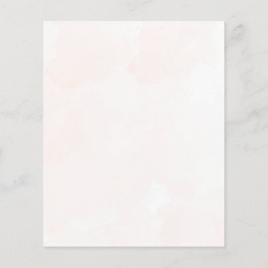 Rustikale Eukalyptus Grüne Hochzeit (Rückseite)